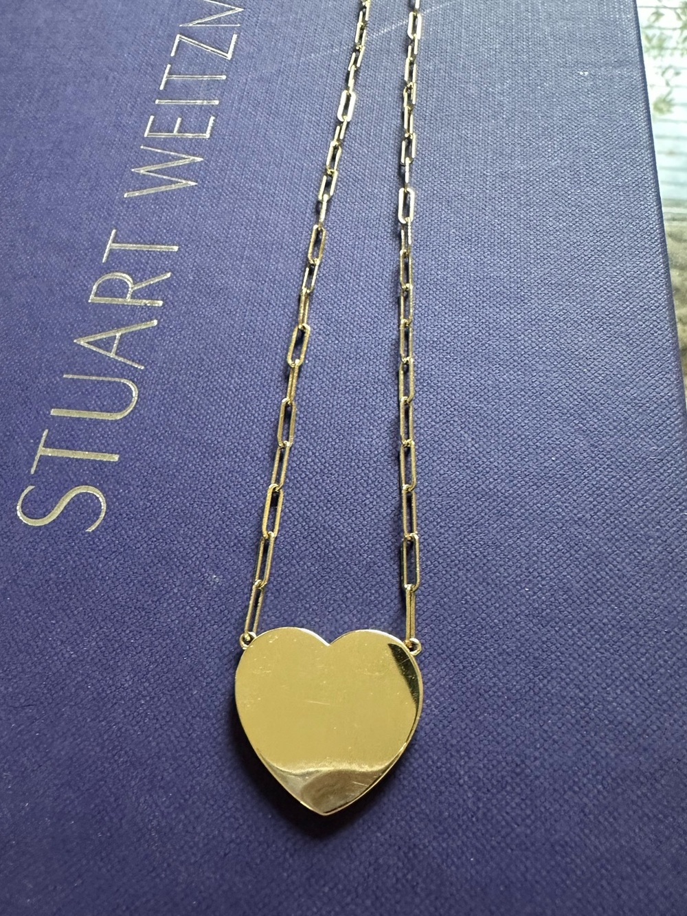 Melinda Maria Gold Heart Pendant Necklace